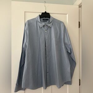 Nautica Men's Blue Casual Shirt